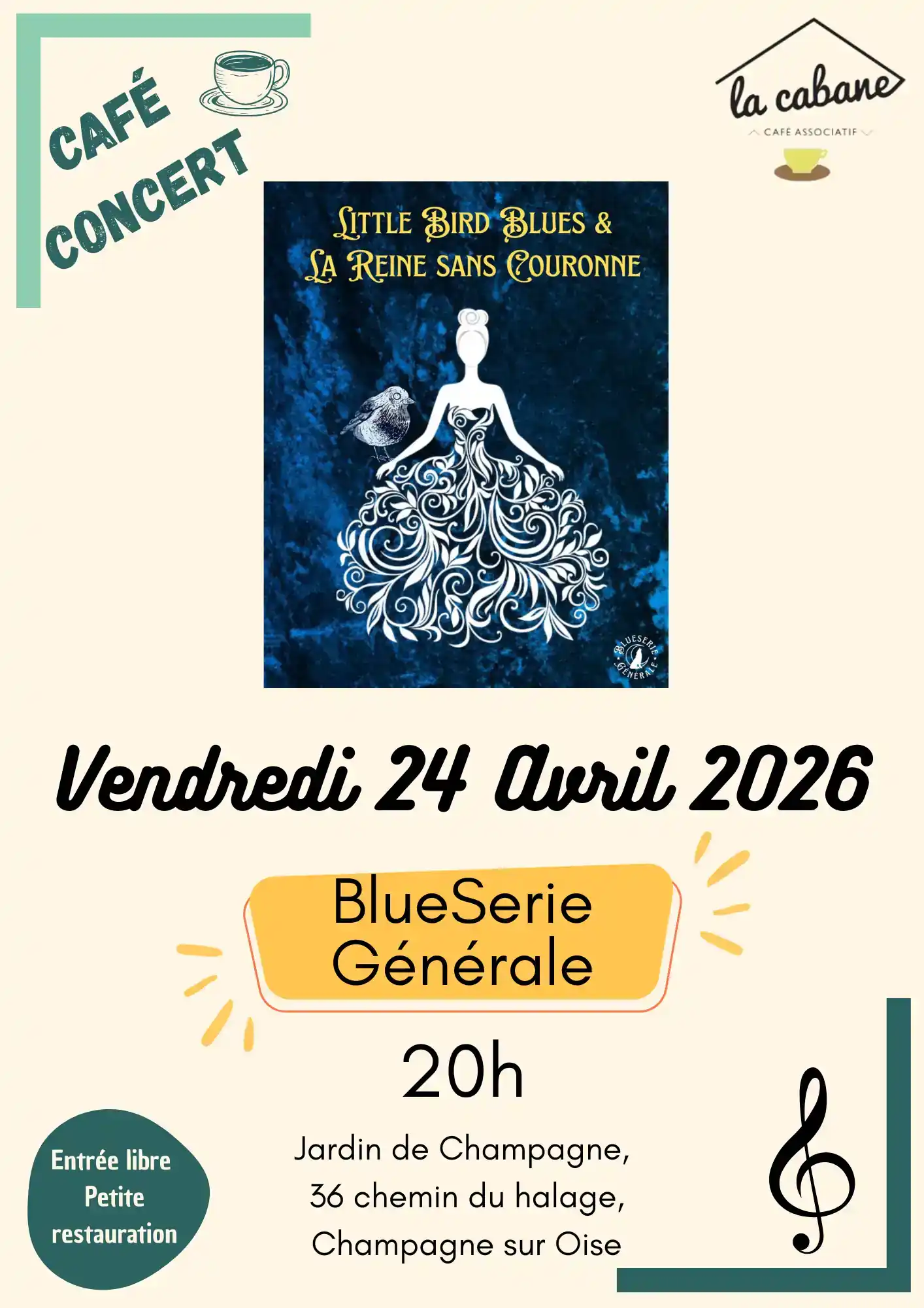 Groupe: Blueserie Générale le 24 avril 2026