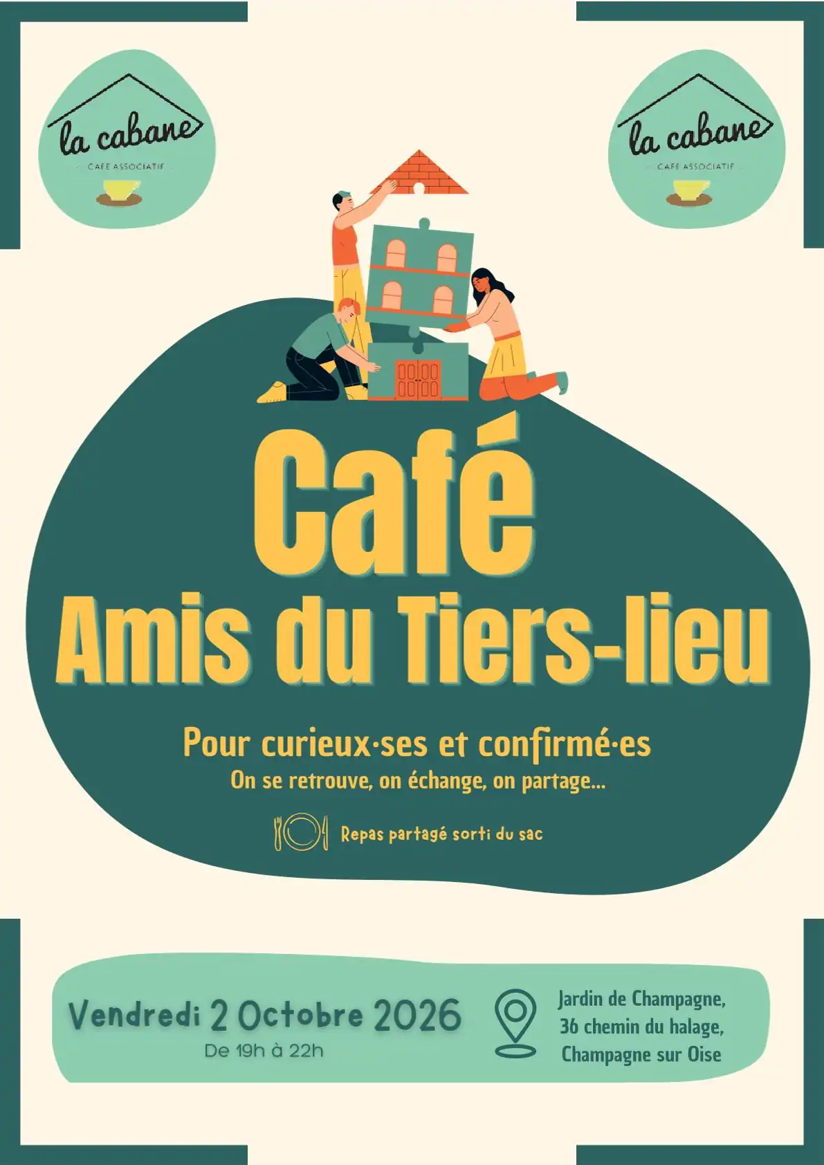 Café bénévole 2 octobre 2026